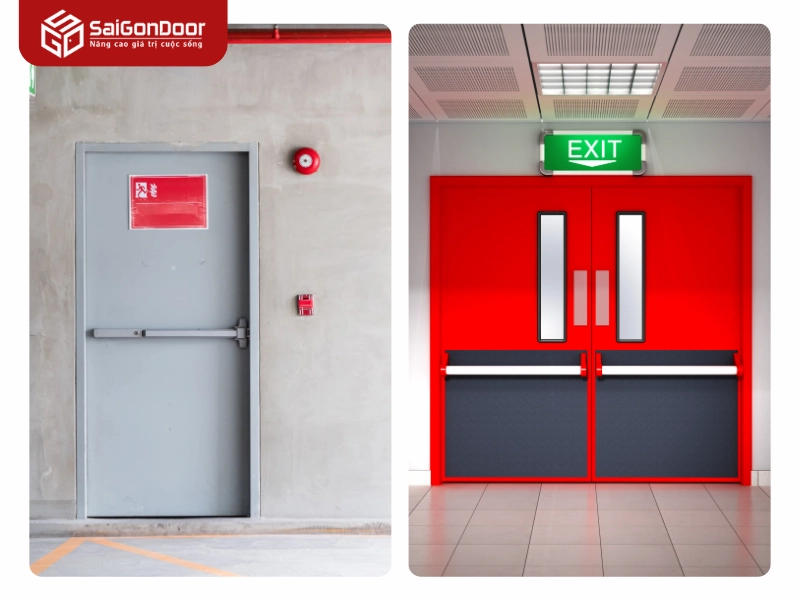 Saigondoor – Đối tác cung cấp cửa thép chống cháy uy tín hàng đầu tại Tân Tạo