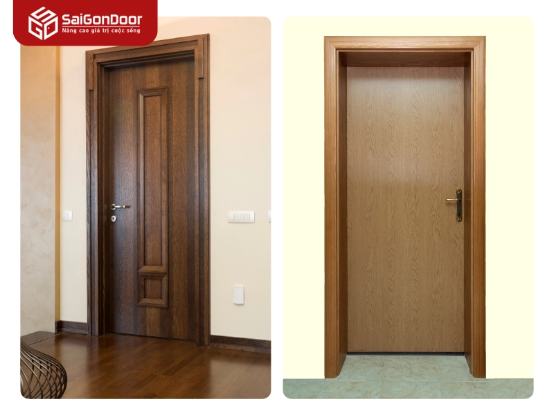 Báo giá các loại cửa gỗ công nghiệp phổ biến tại Phường Tân Hưng