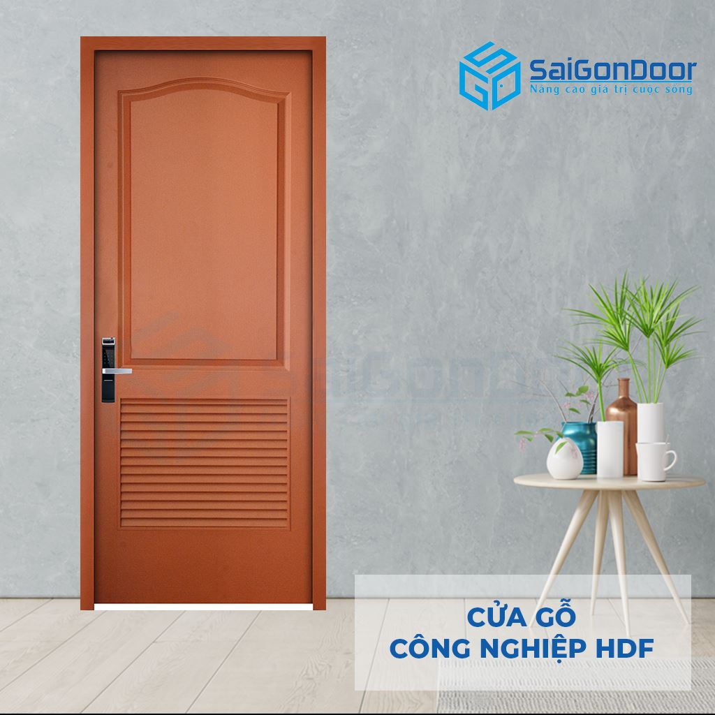 CỬA GỖ CÔNG NGHIỆP HDF 2L-C10