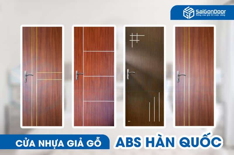 cửa nhựa giả gỗ abs