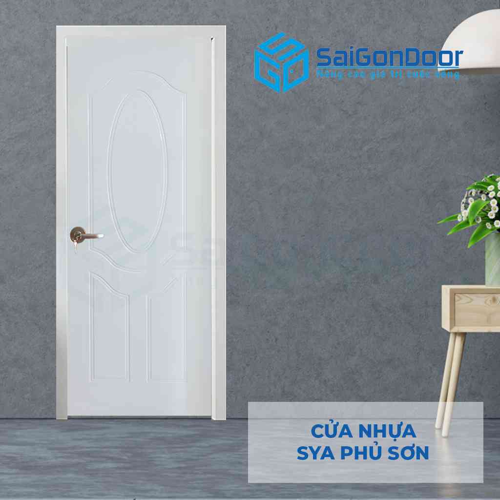 cửa nhựa giả gỗ cao cấp phòng ngủ