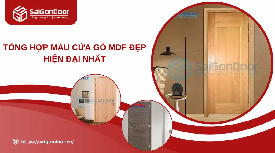 Tổng Hợp Mẫu Cửa Gỗ MDF Đẹp Hiện Đại Nhất Tổng Hợp Mẫu Cửa Gỗ MDF Đẹp Hiện Đại Nhất