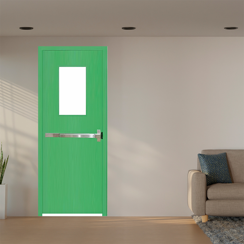 Cửa thép chống cháy TCC P1G1 thanh thoát hiểm có khoá