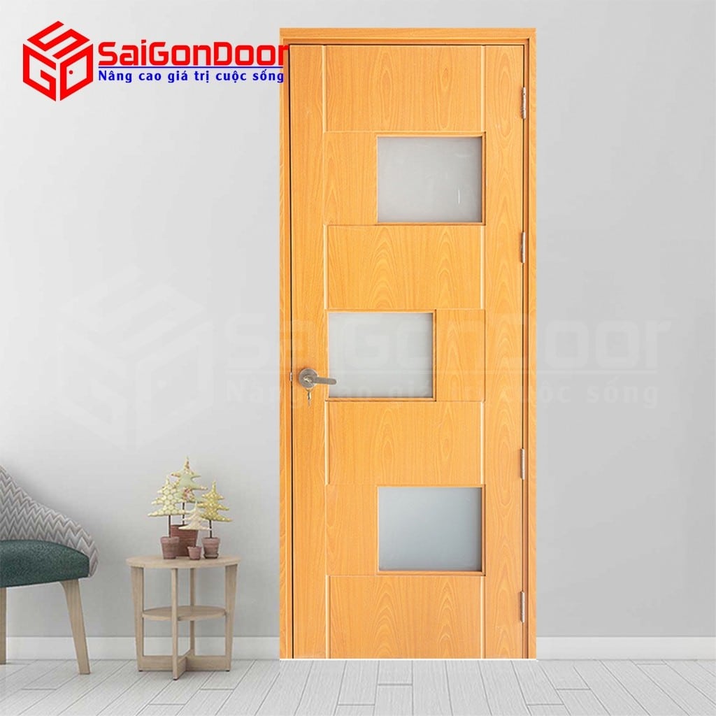 Cửa gỗ công nghiệp MDF Laminate P103