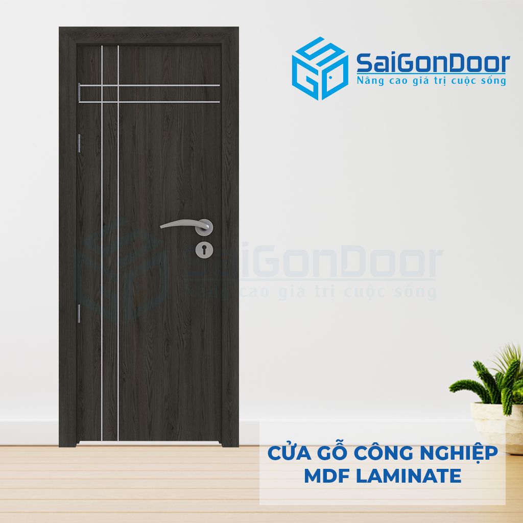 CỬA GỖ CÔNG NGHIỆP MDF LAMINATE P1R4