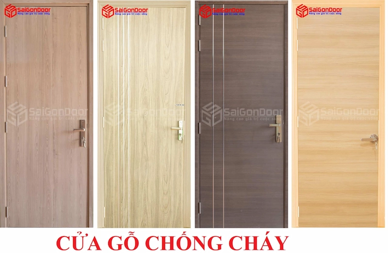 cửa gỗ chống cháy chung cư