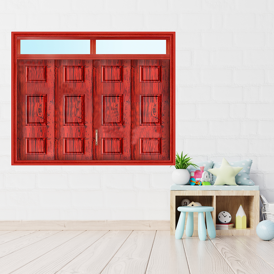 Cửa thép vân gỗ SGD CS4H11