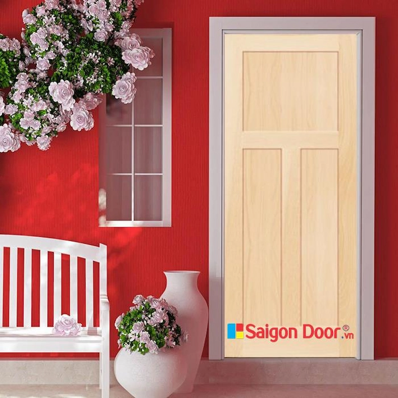 Cửa gỗ tự nhiên 04A