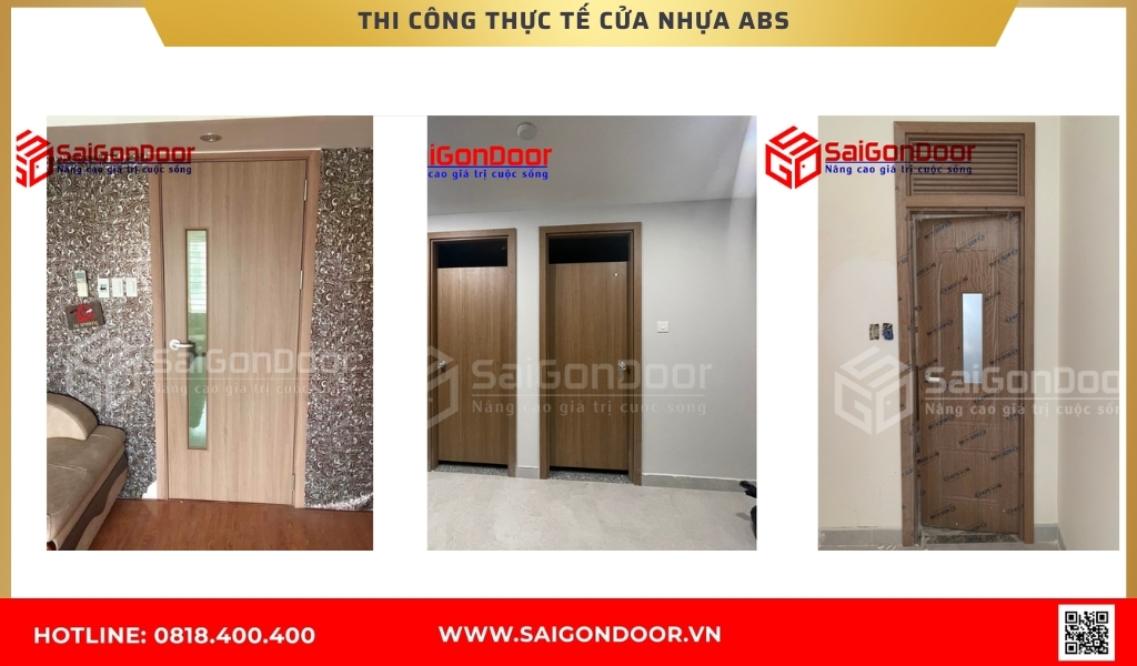 ình ảnh thi công thực tế cửa nhựa Hàn Quốc Cà Mau