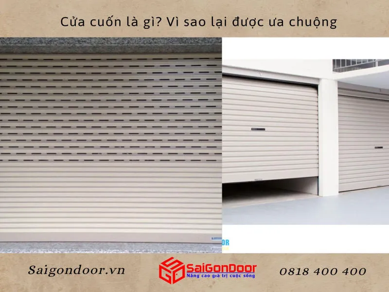 Cửa cuốn là gì?