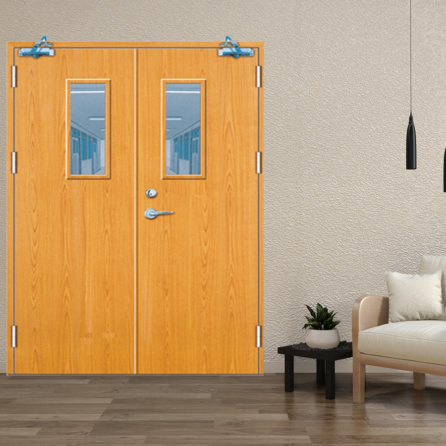 Cửa thép vân gỗ SGD 2