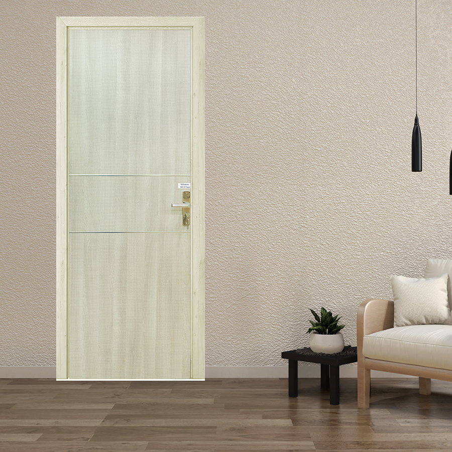 CỬA GỖ PHÒNG NGỦ PN MDF Melamine P1R2n