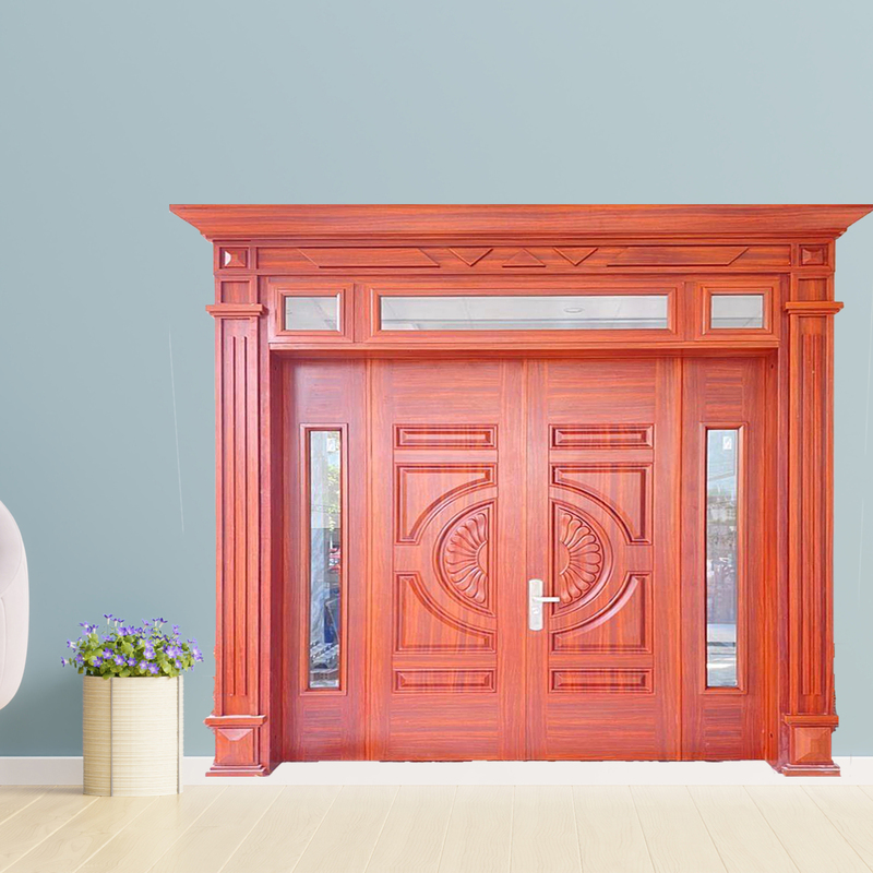 Cửa Thép Vân Gỗ SGD-KM.TVG-4C.2