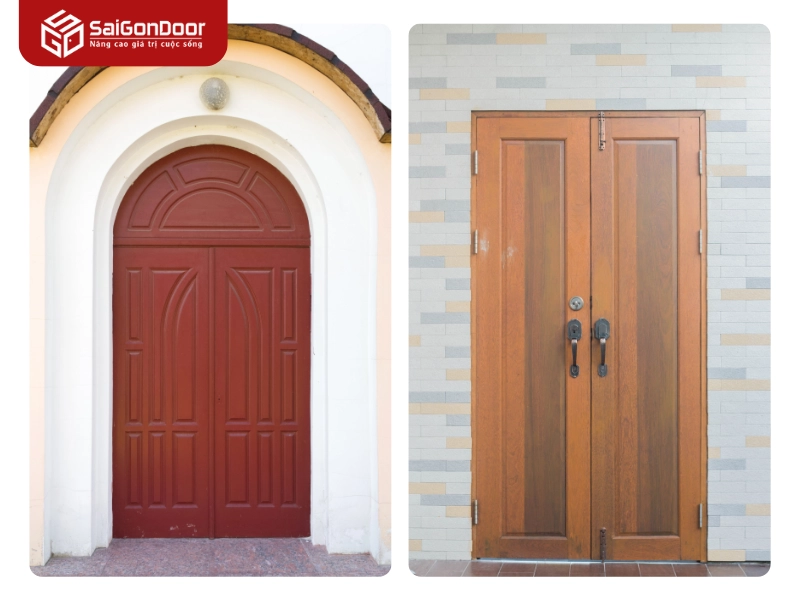 Báo giá các loại cửa gỗ công nghiệp phổ biến tại Phường An Lạc
