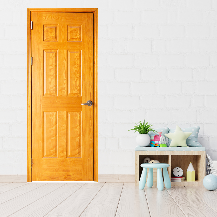 CỬA GỖ PHÒNG NGỦ PN HDF Veneer 6A-ash (3)