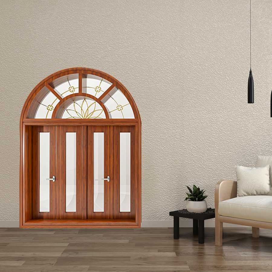 Cửa Nhôm Vân Gỗ SGD-CNVG-1