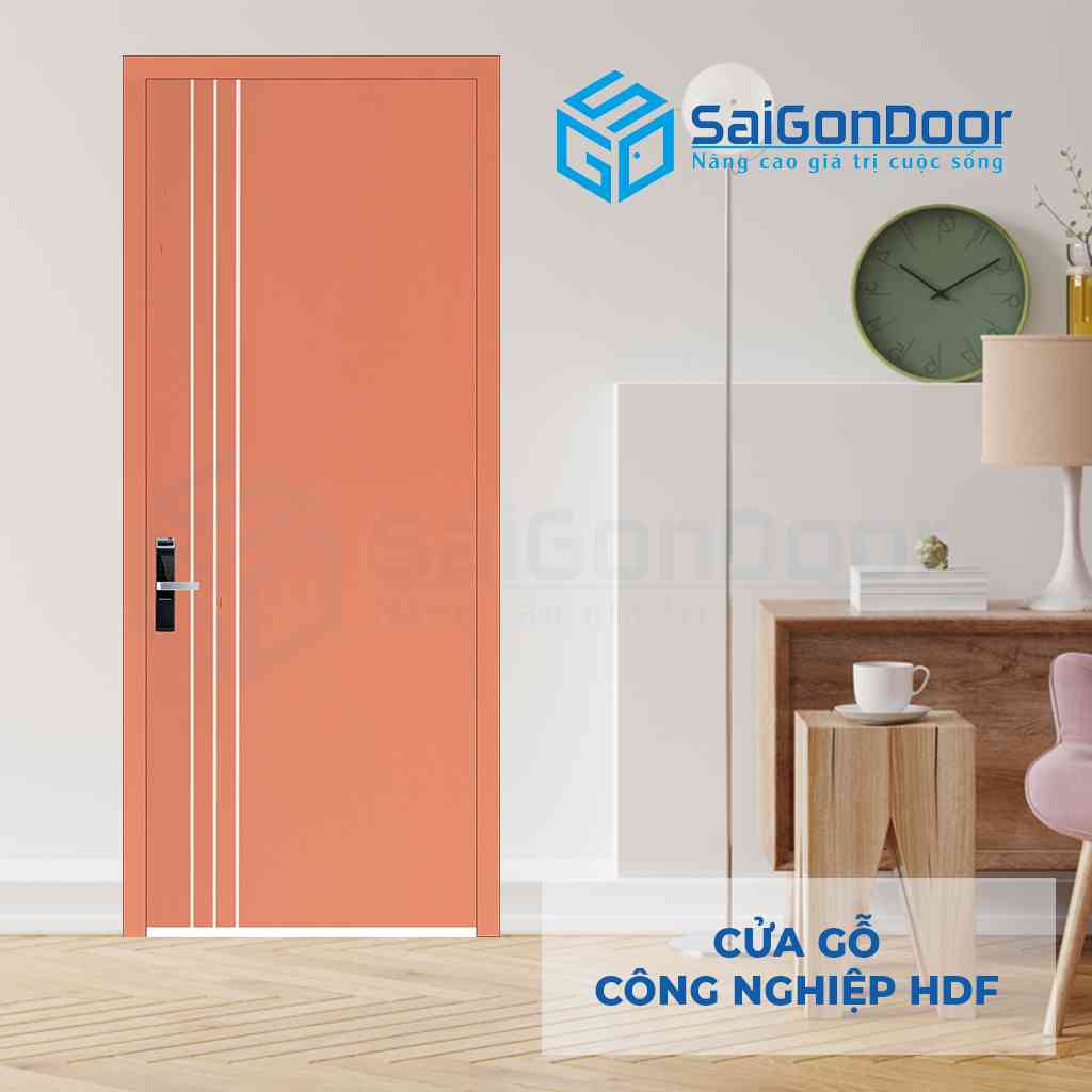 Cửa gỗ HDF P1R3-C10 SGD