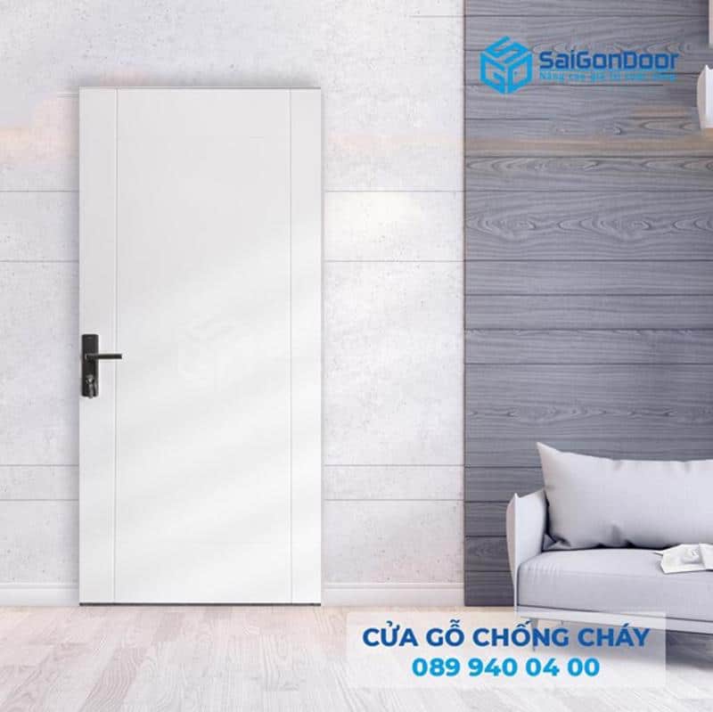 Cửa gỗ chống cháy cho chung cư