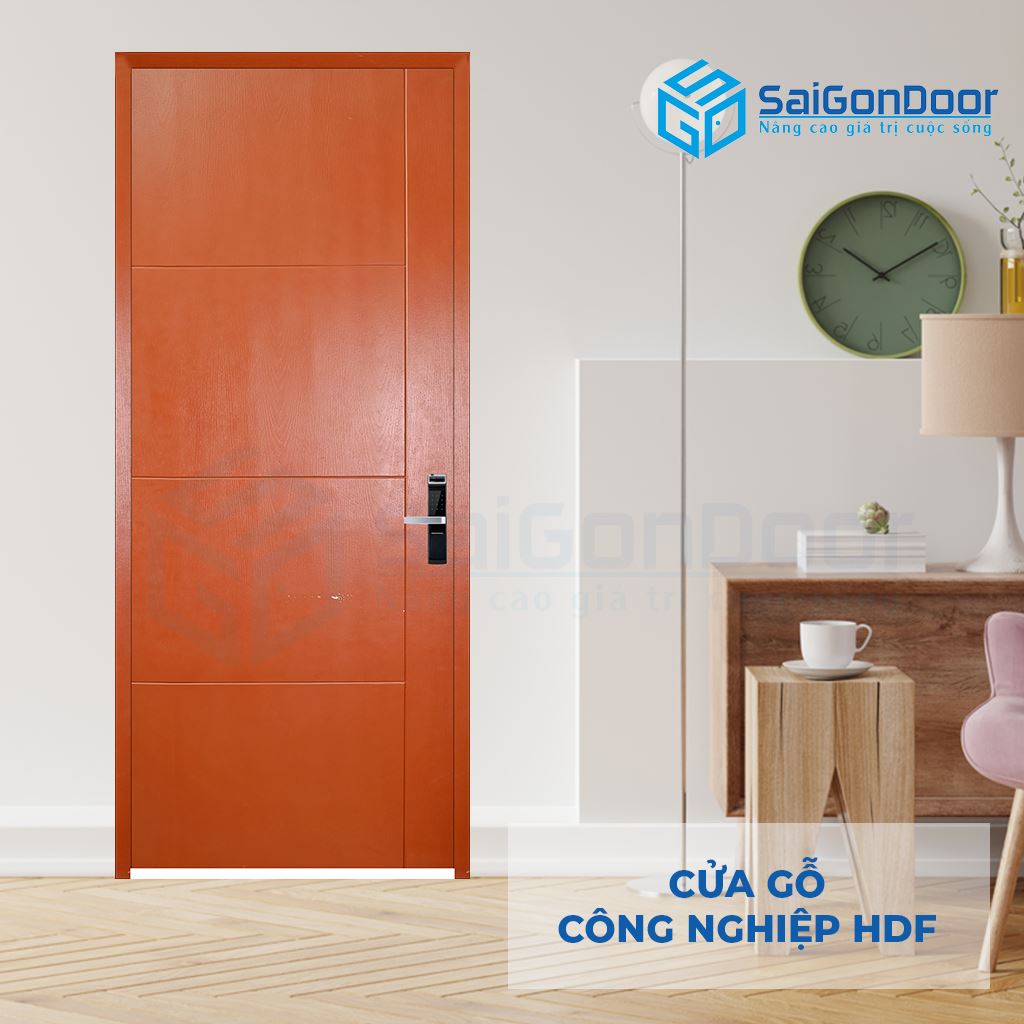 CỬA GỖ CÔNG NGHIỆP HDF P1R4-C10