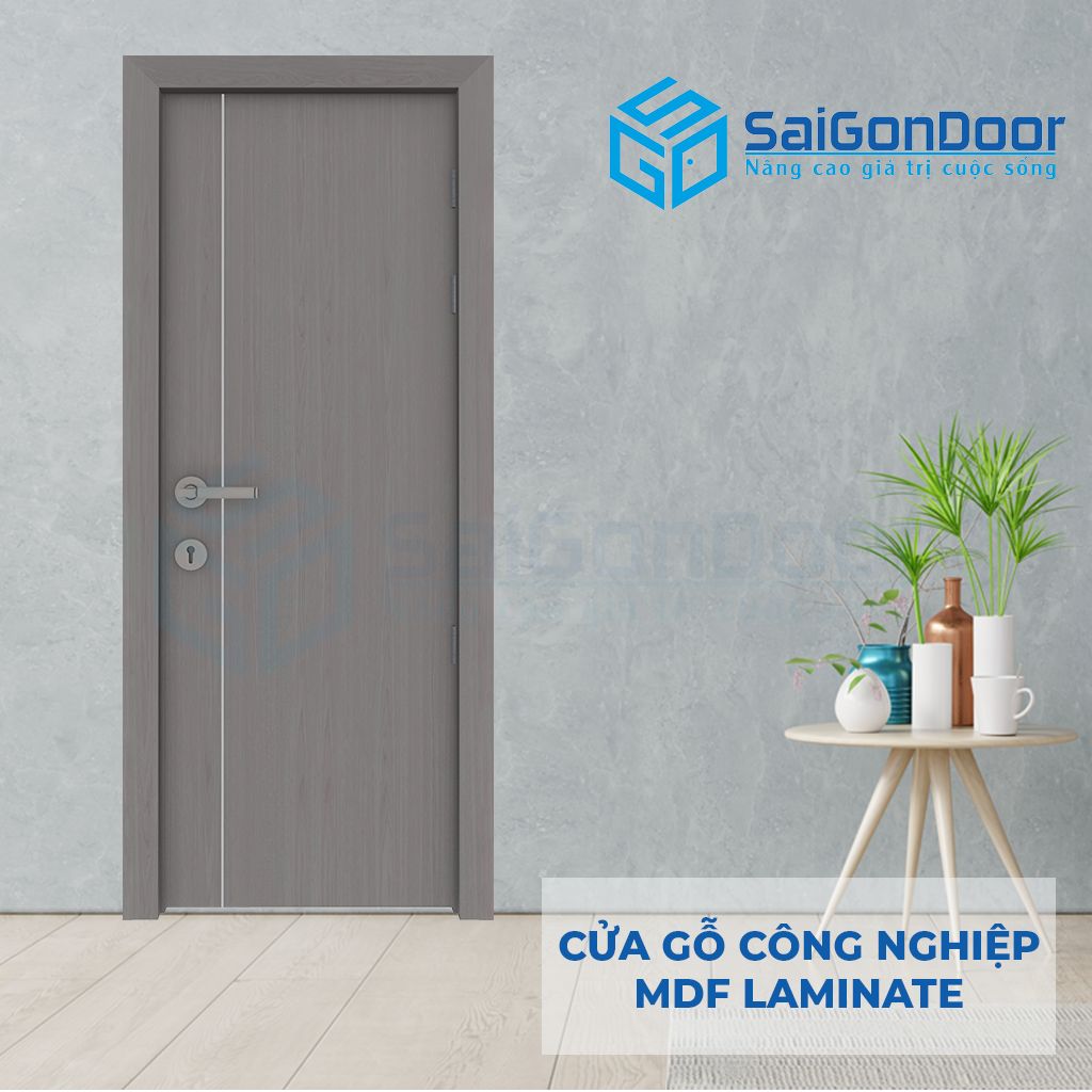 CỬA GỖ CÔNG NGHIỆP MDF LAMINATE P1R1