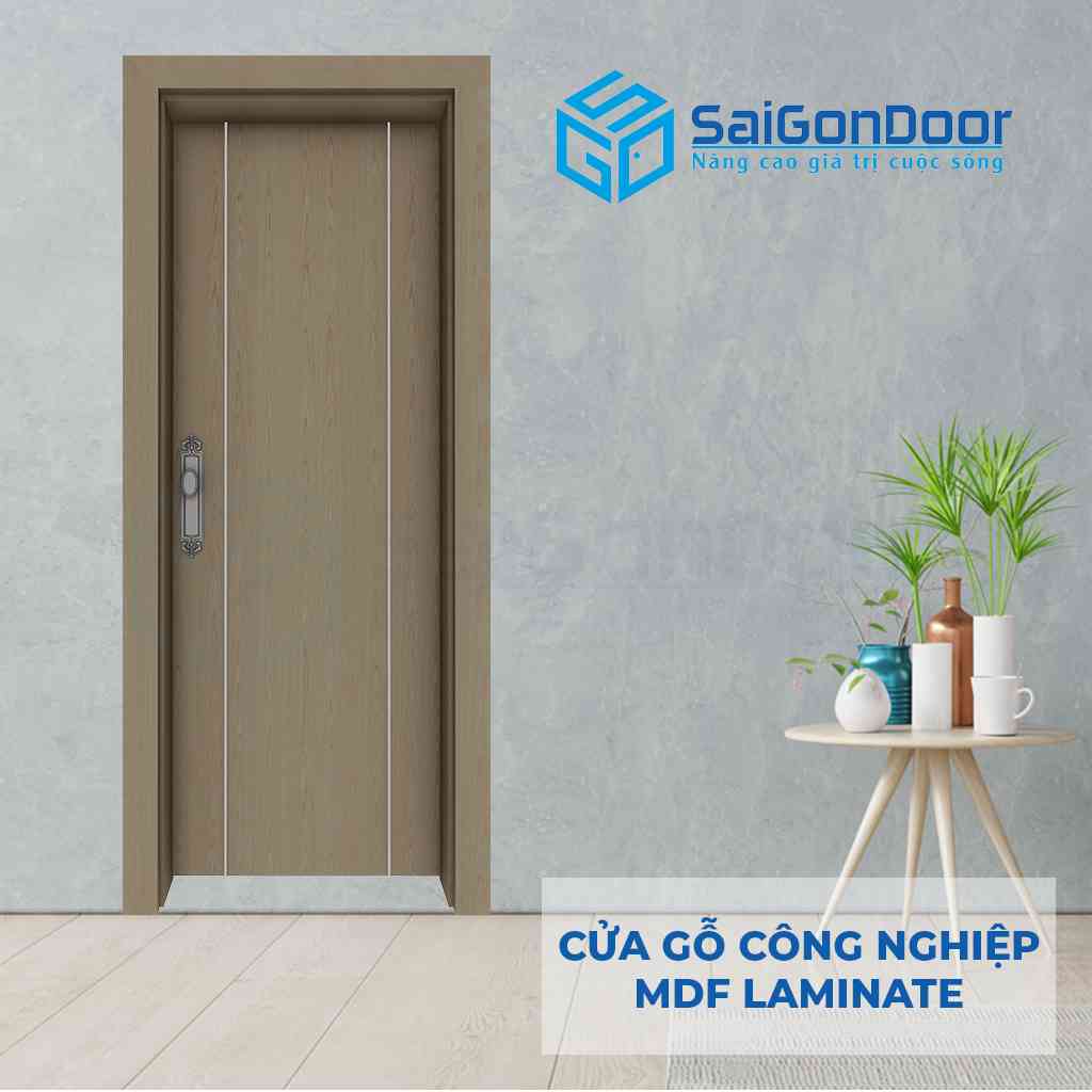 Cửa gỗ MDF Laminate P1R2as SGD 