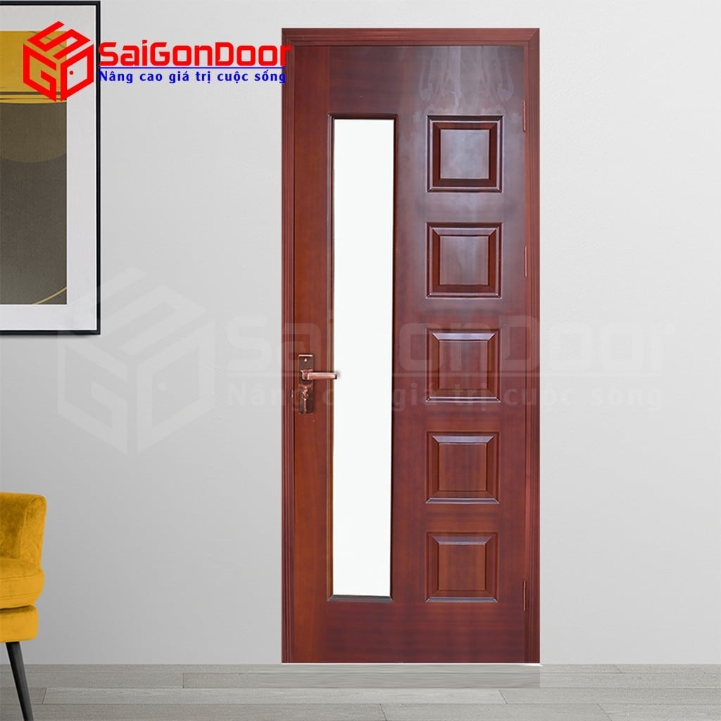 Cửa gỗ công nghiệp ZCua go cong nghiep HDF veneer