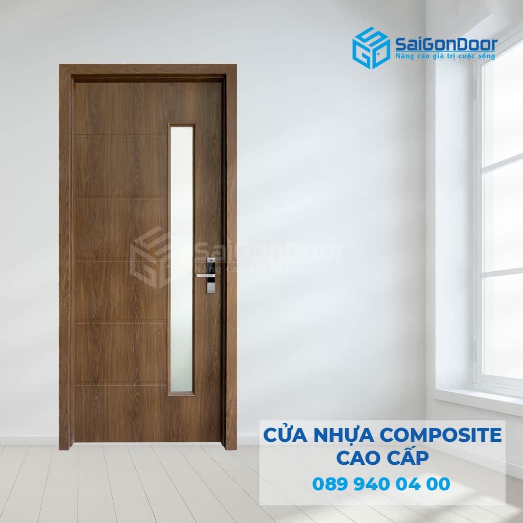 Thi công cửa nhựa gỗ composite quận 12