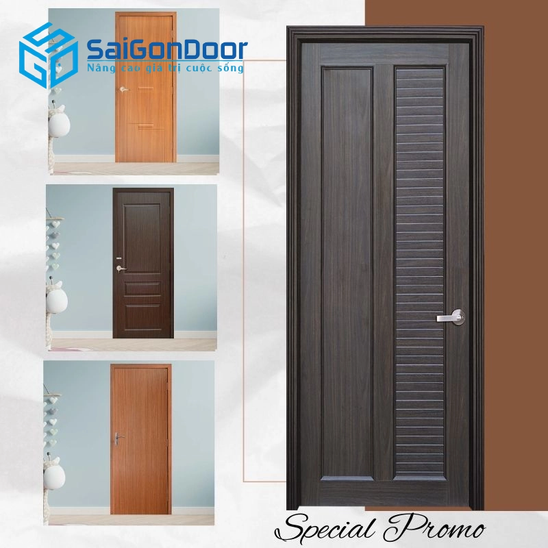Tại sao cửa nhựa composite phù hợp cho phòng tắm