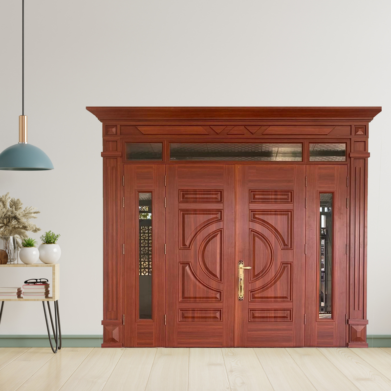 Cửa Thép Vân Gỗ SGD-KM.TVG-4C.20