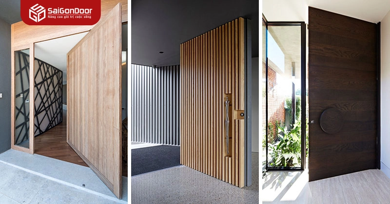 Thị trường cửa gỗ tự nhiên tại phường Phú Thuận: Nhu cầu lớn gắn liền yêu cầu cao