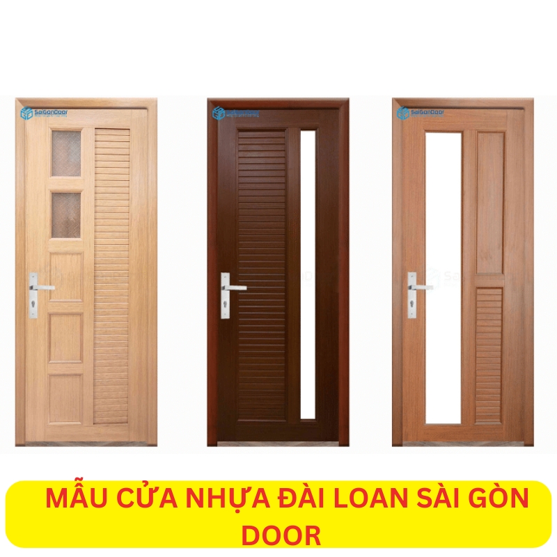 Mẫu cửa nhựa Đài Loan có chất lượng tốt 