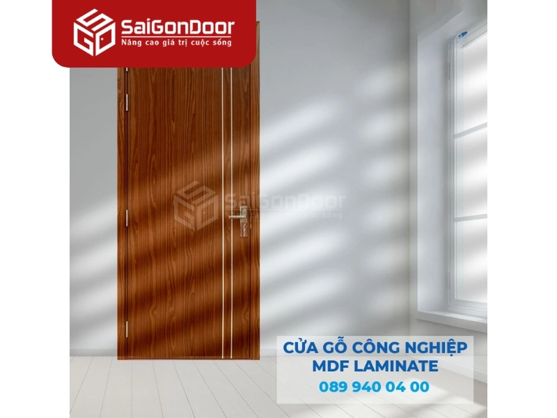 Ưu điểm vượt trội của cửa gỗ công nghiệp Saigondoor