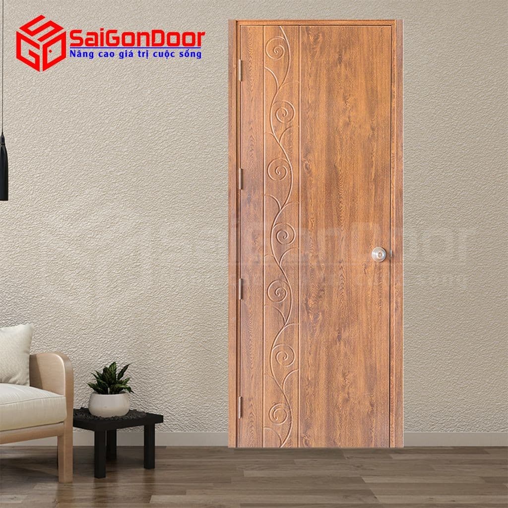 Cửa nhựa giả gỗ composite P11