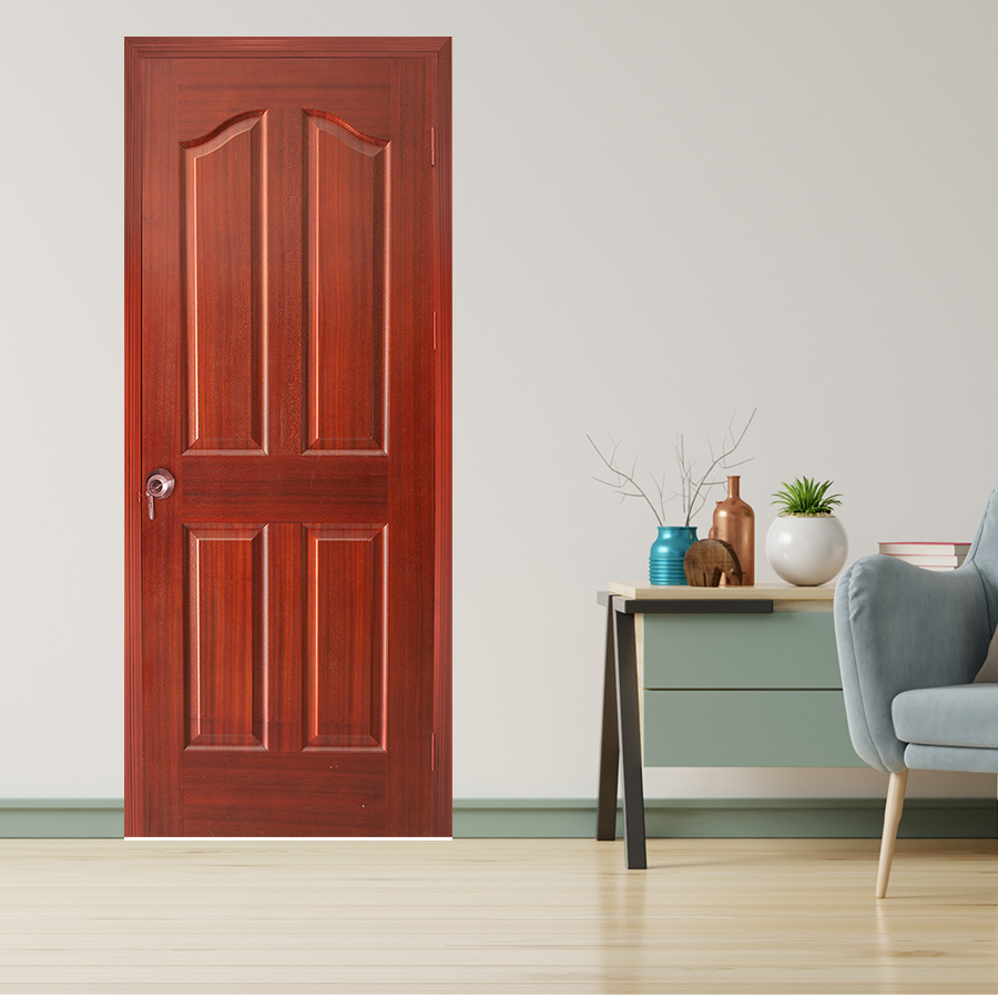 CỬA GỖ NHÀ TẮM SGD Cua go HDF Veneer 4A-Cam xe