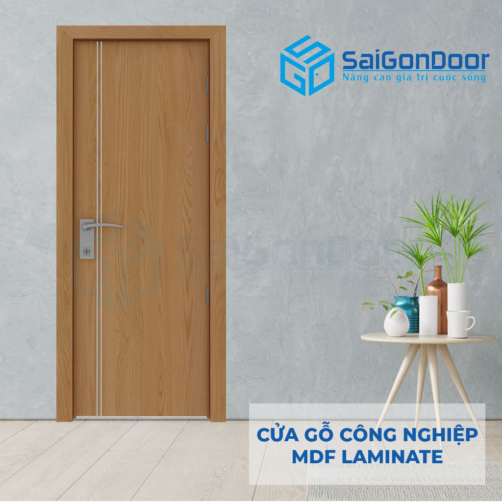 CỬA GỖ CÔNG NGHIỆP MDF LAMINATE P1R2