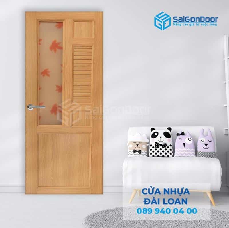 Cửa gỗ thông phòng mẫu mã đa dạng