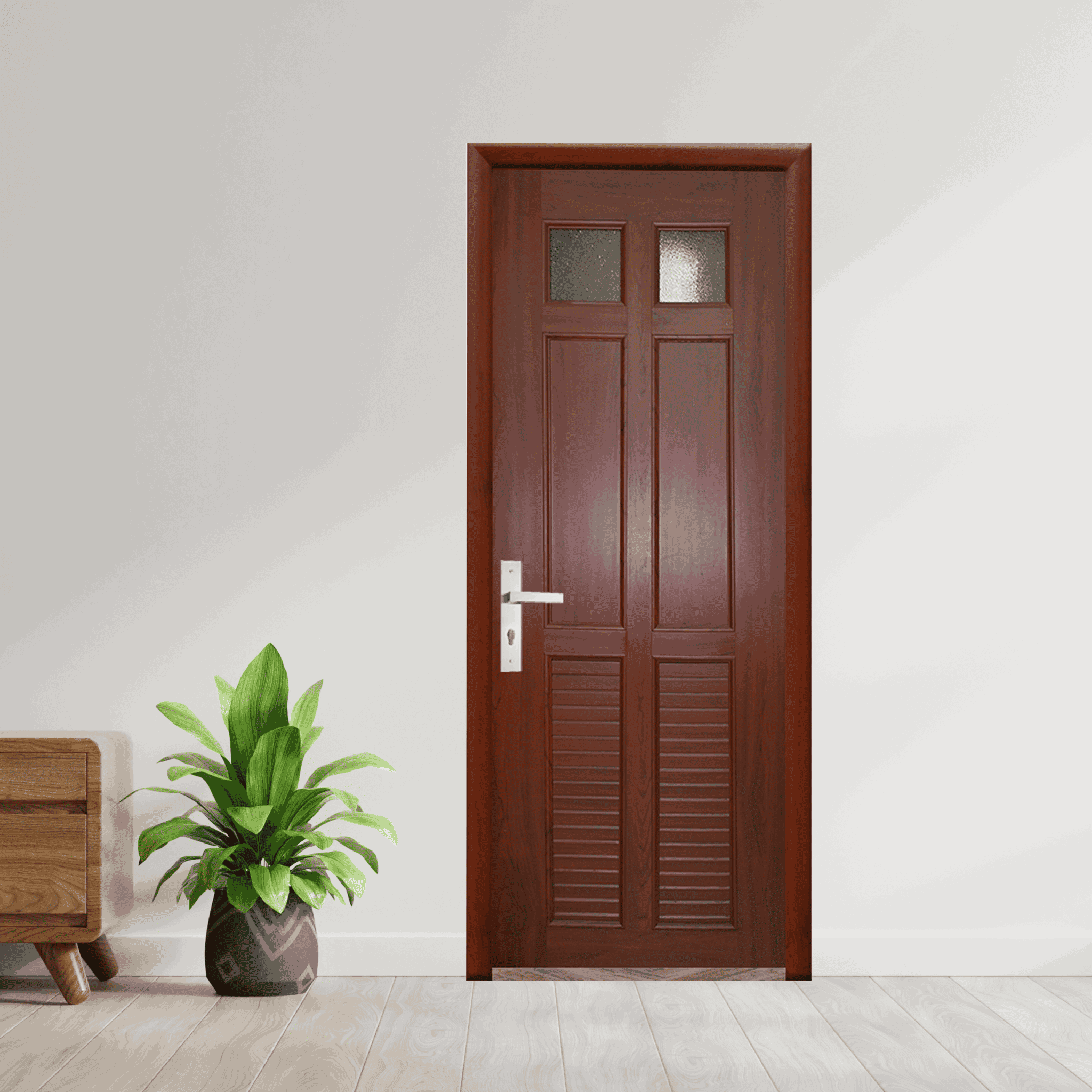 Cửa nhựa giả gỗ MB-46