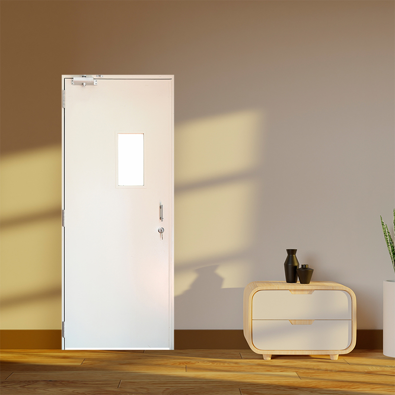 Cửa thép chống cháy TCC P1G1 kính chống cháy 2
