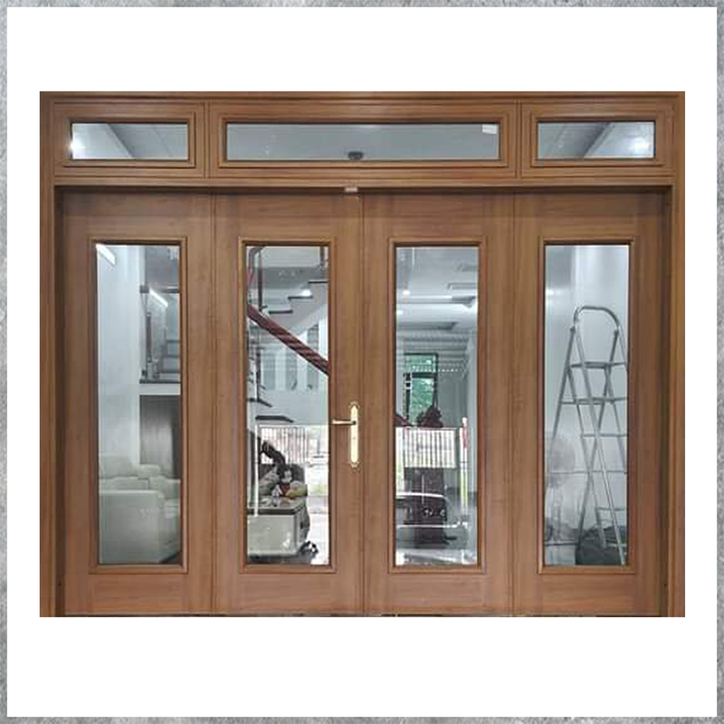 Cửa Thép Vân Gỗ SGD-KM.TVG-4C.40n.