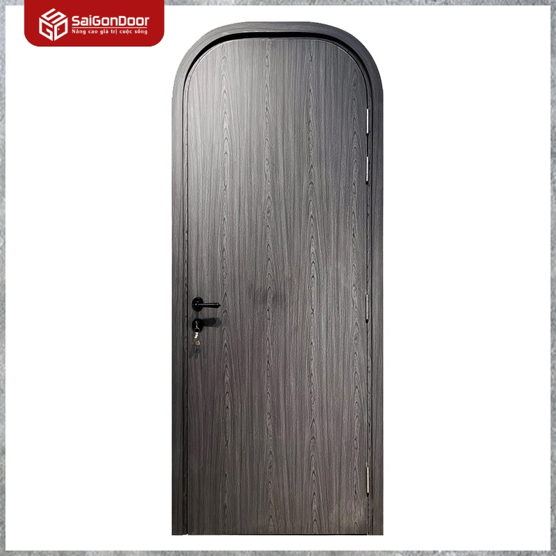 Cửa Composite Phủ Film PVC Xám - SGD03