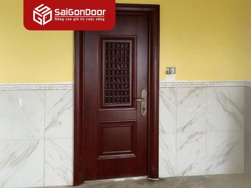 Các lỗi thường gặp và cách khắc phục khi lắp đặt cửa thép vân gỗ