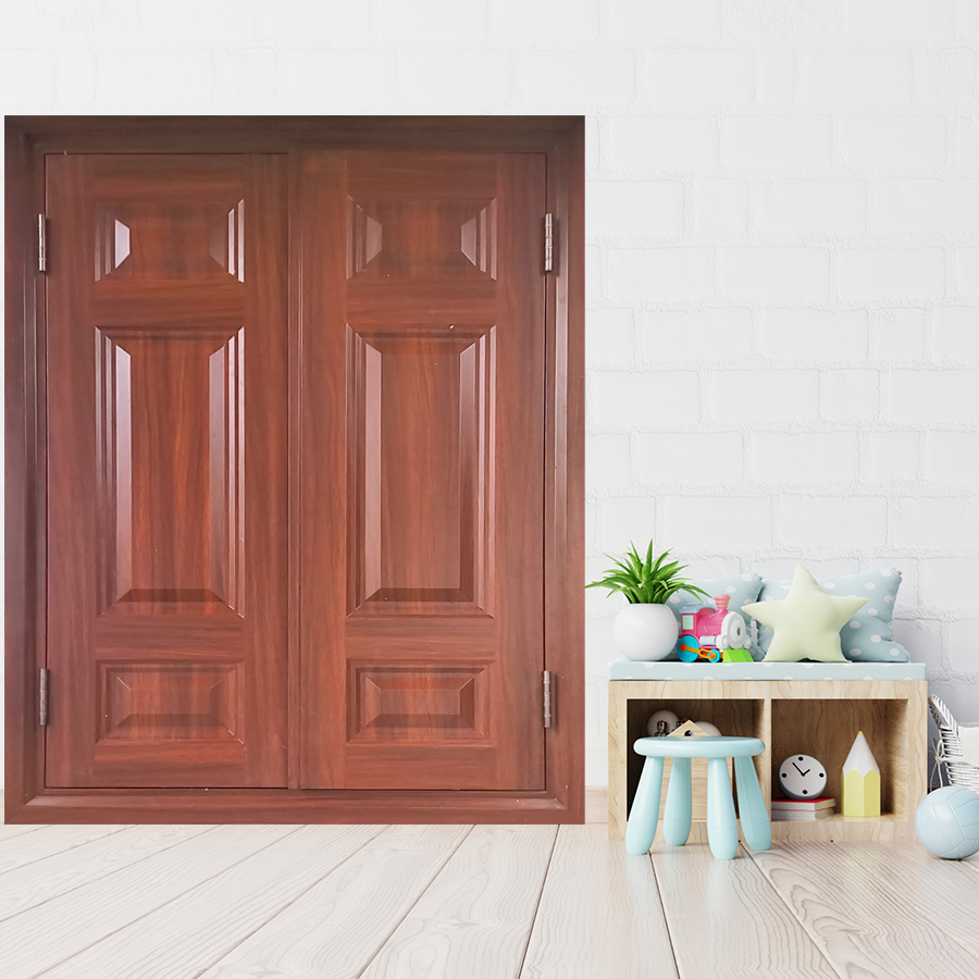 Cửa thép vân gỗ SGD 9