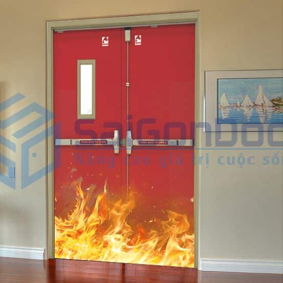 FIREPROOF STEEL DOOR TCC. P3-G1