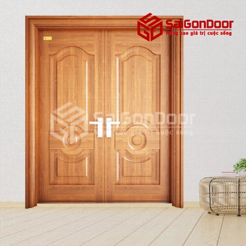 cửa nhựa lõi thép 2 cánh