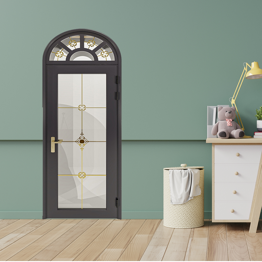 Cửa Nhôm Vân Gỗ SGD-CNVG-18