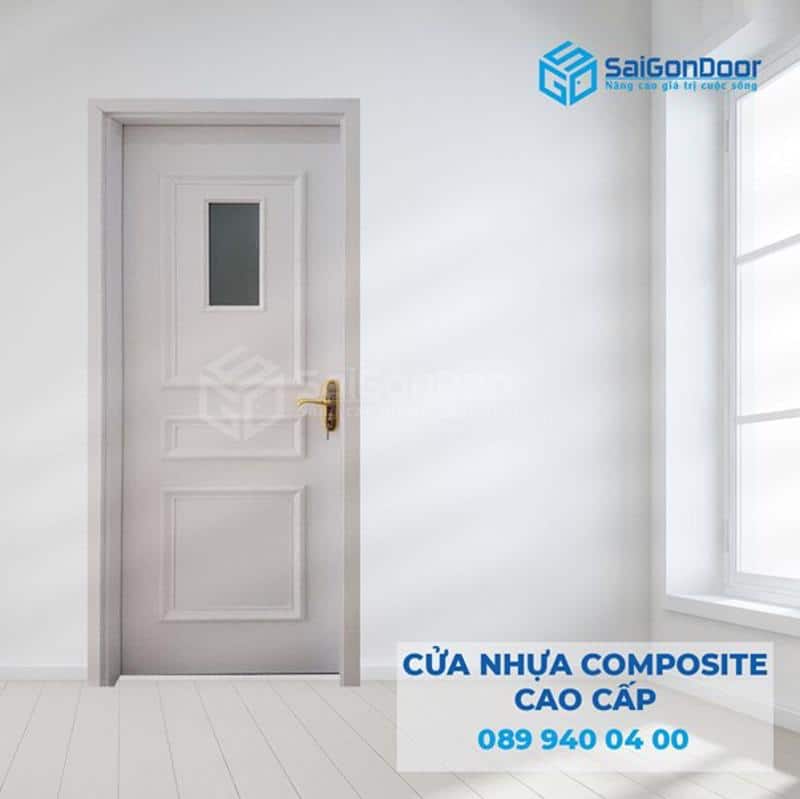 Cửa nhà tắm nhựa Composite tại SaiGonDoor