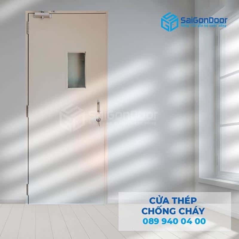 Cửa thép chống cháy an toàn, chất lượng cao