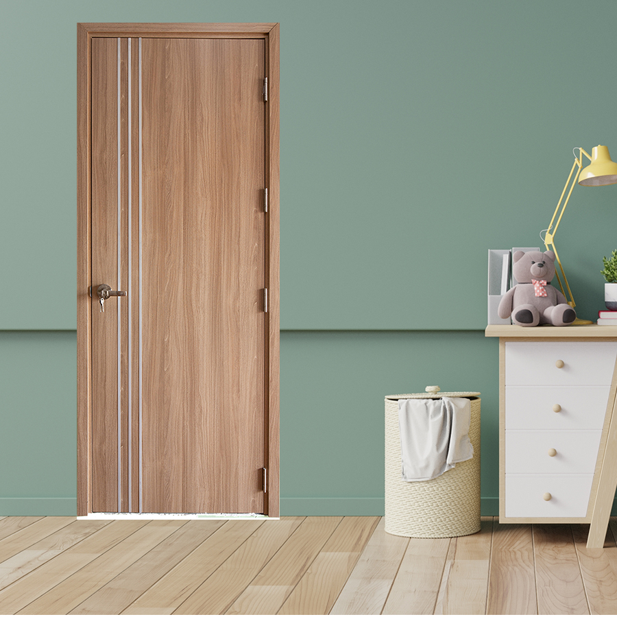 CỬA GỖ NHÀ TẮM SGD Cua go MDF Melamine P1R3-1