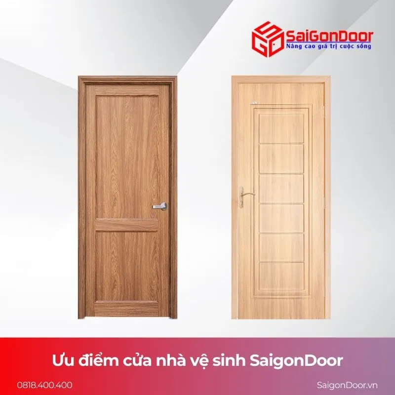 Ưu điểm cửa nhà vệ sinh SaigonDoor