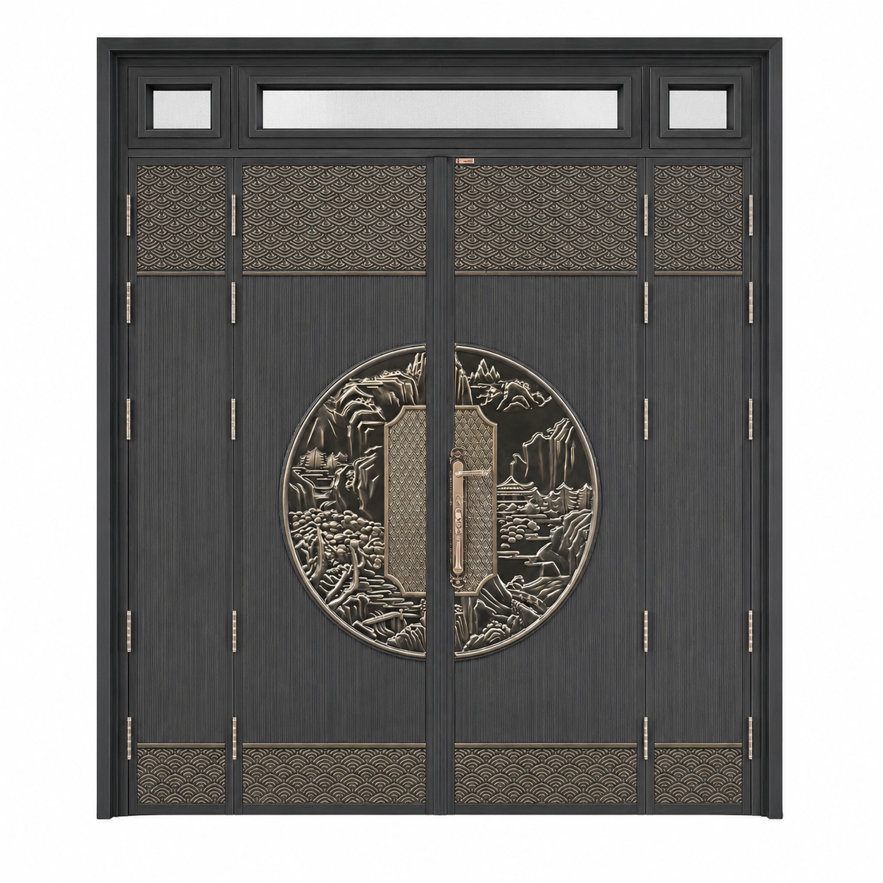 Cửa Nhôm Vân Gỗ SGDNVG-02